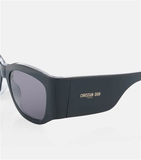 DiorNuit S1I Quadratische Sonnenbrille in Schwarz und 